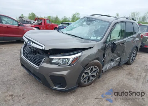 2020 Subaru Forester Premium z USA, uszkodzony, nr VIN JF2SKAJC2LH608689